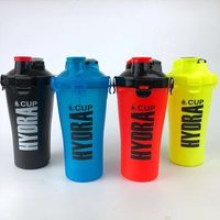 online shop china dual shaker bottle plastic sport bottles disposable protein shaker