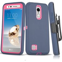 Wholesale Combo Hybrid Holster Belt Clip Cover Defender Case for LG Aristo /K8 2017/Aristo2 LV3 2018/Aristo 3