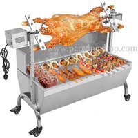 Alibaba 120cm Stainless Steel BBQ Rotisserie