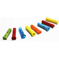 Different colors glass filter tips glass blunt tips smoking rolling paper tips