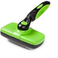 Pet Grooming Tool Dog Deshedding Self Cleaning Slicker Shedding Brush For Dog Cat