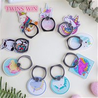 2019 mobile phone accessories cute unicorn personalized phone holder ring 106