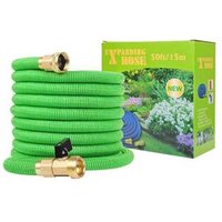 2019 Amazon Best Sell 100' 50' Expandable Garden Hose, Water Hose Pipe with 3/4' Brass Fittings