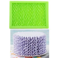 Silicone lace mat fondant cake mould Barbie doll skirt mold Princess skirt decoration mold Chocolate mold