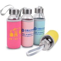 420ml Manufacturer Factory Price Supplier Food grade foodstuff Clear Glass water Bottle beverage bottle juice bottle1139