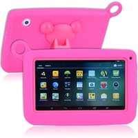 Colorful OEM custom logo 7 inch android learning education kids tablet