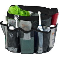 Portable Mesh Shower Caddy 8 Pockets