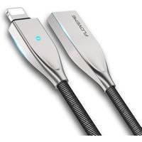 Free Shipping 1.2m Auto Disconnect USB Cable for iPhone FLOVEME 5V/2.1A Fast Charging LED Data Sync Mobile Phone Cable