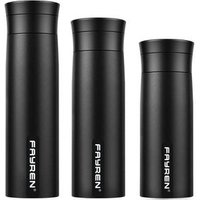Double Wall Stainless Steel Vacuum Insulated Thermos Coffee Tea Mug Cup With Filter and Leakproof Lid