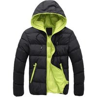 Winter autumn man hooded Slim Fit Windbreaker thin coat with wholesale price