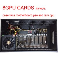 miner case 8gpu cards mining machine eth btc zet bitcoin miner rig case universalonda graphic motherboard psu 1600W 2000W