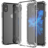 Hard Back Panel TPU Frame Bumper Crystal Clear anti-drop case for iPhone X, TPU PC hybrid shockproof cover skin for iPhone X