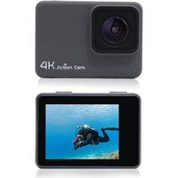 Waterproof Diving Action Camera 4K Wifi , Lcd Display Action Cam For Car, Wifi Mini Camera 1080P