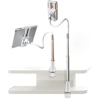 Universal Adjustable Cell Phone Lazy Clip Tablet Mount Holder Tablet Stand Gooseneck Tablet Bracket Stand for iPad