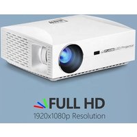 AUN Drop Shipping Full HD Projector, 1920x1080P. LED Projector for Home Theater. 3D Smart Beamer, Comparable 3LCD F30
