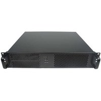 High quality 2U 19 inch 390mm rackmount Micro ATX IPC chassis short type industrial case