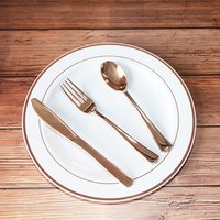 225 Piece Luxury Disposable Cutlery Set Weddings