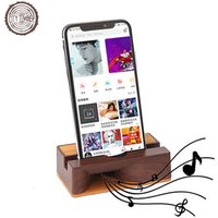 2019 new design hot sale cell phone stand with natural sound amplifier