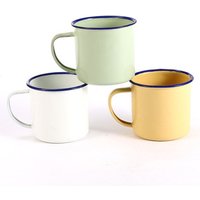Professional Wholesale metal white Enamel cheaper cup mug for promotion