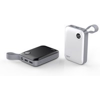 Customized logo printing Type-C & Micro input phone battery bank dual usb output keychain power bank