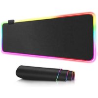 HX xxl Custom glowing RGB led gaming non-slip USB mouse pad