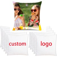 Custom Printed Pillow case Customized Comfortable Printed Wholesale 100% Polyester 40x40cmdesign Cushion Cover Pillow case