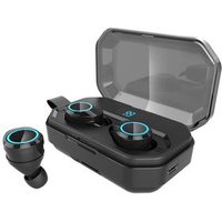 trend 2019 custom ipx7 waterproof noise cancellation blue tooth wireless earbuds with 3000mAh power bank x6pro