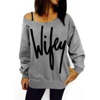 Printed Letter Pullover Hoodie Sweatshirt