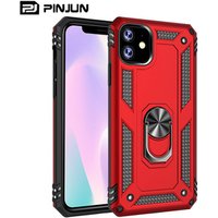 360 rotatable ring holder kickstand magnetic armor mobile phone case for iphone 11