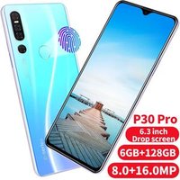 Global Version unlocked Smartphone 6.3 inch 6GB+128GB Octa Core Mobile Phone Android CellPhone WIFI