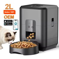 2L Smart Cat Feeder Automatic Dog Feeder Dog Dry Food Dispenser Timed Quantitative APP Control Automatic Cat Feeder Pet Dog Bowl