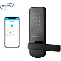 Phone Controlled Door Locks Digital WiFi Bluetooth Smart door lock With TTLOCK APP For Home Airbnb Apartment