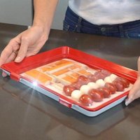 CREATIVE FOOD PRESERVATION TRAY Vacuum fresh tray refrigerator fresh tray