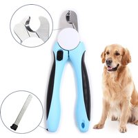 Best Selling Professional Stainless Steel Rubber Dog Nail Clippers Sharp Safety Design Eco-Friendly Pet Accessories Free Nail