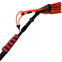 Extentool Telescopic High Rise Building Solar Panel Cleaning Tools Expandable Pole Brush Kit China Manufacturer