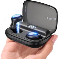 2019 New Arrival Mini Bluetooth 5.0 Earphone TWS Hifi Boat Earbuds Wireless Phone Sport In Ear Headphone