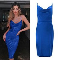 Backless V Neck Summer Sling Dress