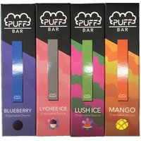 Plastic face E-cigarette 280mah 500 puffs multi flavor disposable pod vape pen kit