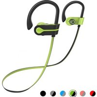 Fashionable Colorful bluetooths IPX7 waterproof wireless headphone sport bass earbuds earphone with mic for phone