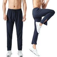 Men's Pants Clothing Manufacturers Custom logo Outdoor Joggers Quick-drying Sports Polyester Breathable Casual Loose Sweatpants