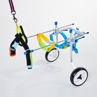 2019 New Pet Product Size XS Adjustable Pet Wheelchair For Dogs Aluminum Dog Wheelchair