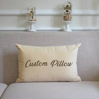 Home Decor Luxury Accessories Round Shape Donut Pillow Letter Alphabet Body Cushion Custom Print Baby Name Gift Pillow