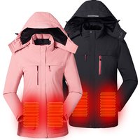Dropshipping Fashion Washable USB Electric Heating Womens Battery Heated Jacket for Women