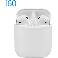 i60 tws Bt 5.0 Auto Pair Popup Function Touch Control Earphones Earbuds with Wireless Charging