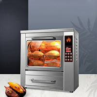 Popular Electric Roasted Sweet Potato Machine Automatic Machine Commercial Electric Oven Potato Corn Baking Oven