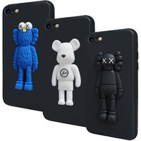 Kaws Cartoon Sesame Street phone case for iPhone 6 6s x xr xsmax for ipone 7/8/6Splus Silicone Case