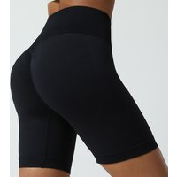 2026 Summer High Elastic Waist Print Seamless Fitness Yoga Shorts Running Gym Wear Leggings for Women