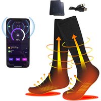 App Control Heated Socks Washable Rechargeable Battery Winter Heated Socks With App
