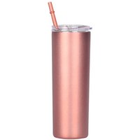 Skinny tumbler 20oz tumbler cups double wall vacuum insulation stainless steel tumbler cups travel mug coffee mugs skinny bottle