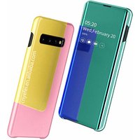 Smart Clear View Flip Mirror Case For Samsung S10/Note 10 Pro